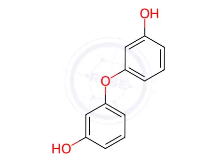 Chemical structure of 3,3'-Oxydiphenol