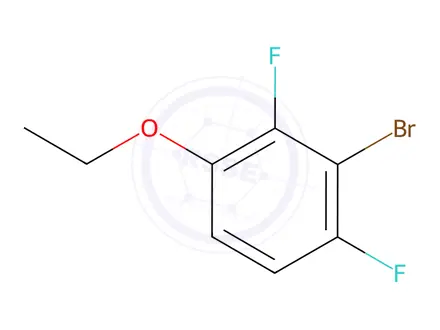 Chemical structure of Benzene, 2-bromo-4-ethoxy-1,3-difluoro-