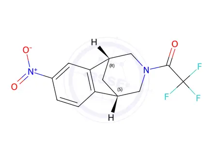 Chemical structure of Varenicline Impurity 1
