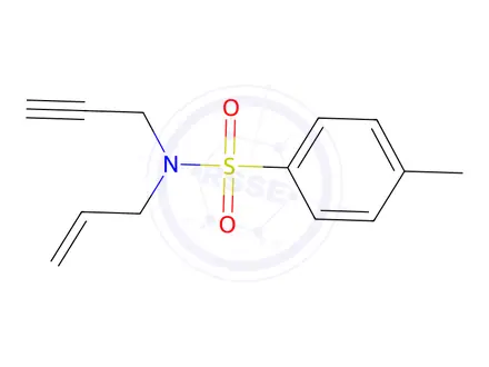 Chemical structure of N-Allyl-4-methyl-N-(prop-2-yn-1-yl)benzenesulfonamide