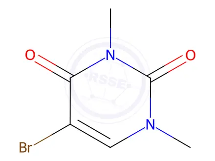 Chemical structure of Uracil Impurity 56
