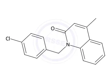 Chemical structure of 1-(4-Chlorobenzyl)-4-methylquinolin-2(1H)-one