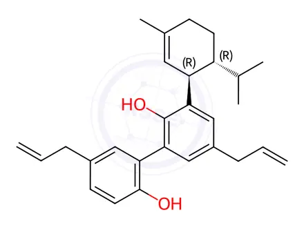 Chemical structure of Magnolol Impurity 2