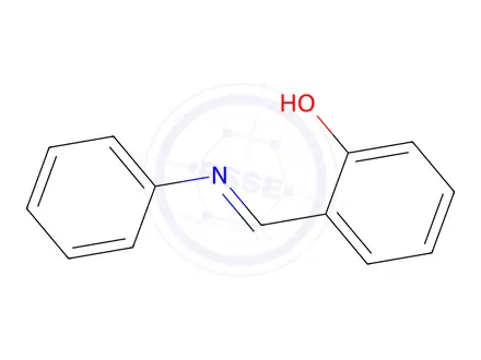 Chemical structure of N-Salicylideneaniline