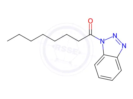 Chemical structure of 1-(1H-Benzotriazol-1-yl)-1-octanone