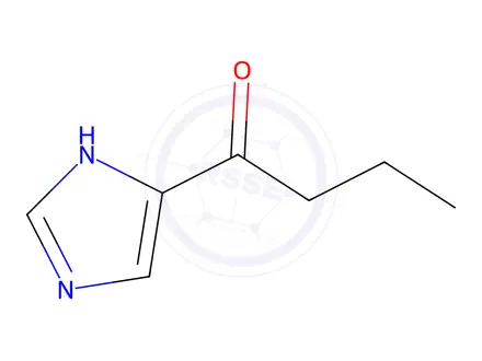 Chemical structure of 1-(1H-Imidazol-4-yl)butan-1-one