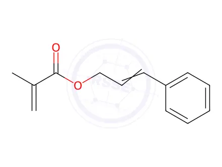 Chemical structure of CINNAMYL METHACRYLATE