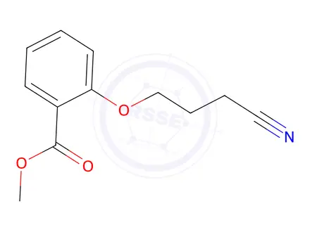 Chemical structure of METHYL 2-(3-CYANOPROPOXY)BENZOATE