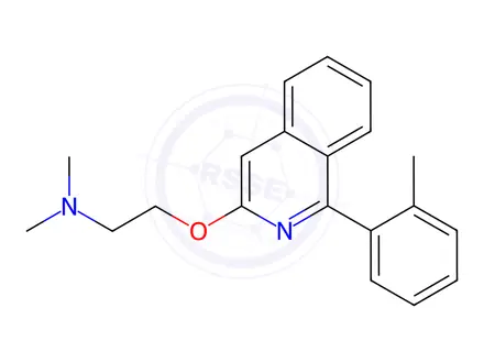Chemical structure of N,N-Dimethyl-2-((1-(o-tolyl)isoquinolin-3-yl)oxy)ethanamine