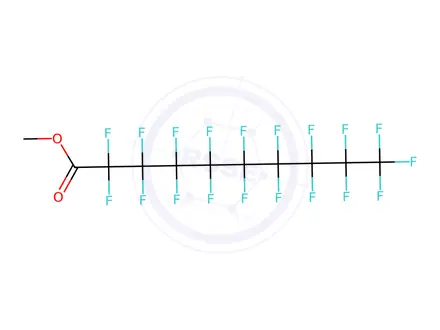 Chemical structure of Methyl Perfluorodecanoate