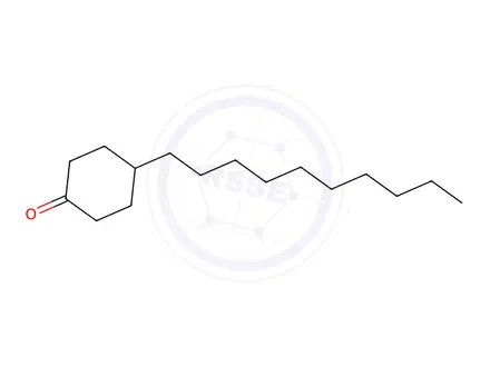 Chemical structure of 4-Decylcyclohexanone