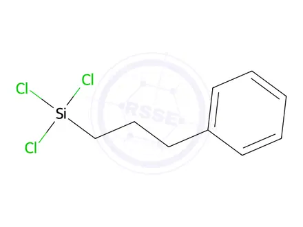 Chemical structure of Trichloro(3-phenylpropyl)silane