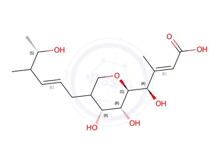 Chemical structure of 4-hydroxymonic acid