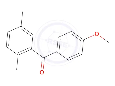 Chemical structure of 2,5-DIMETHYL-4'-METHOXYBENZOPHENONE