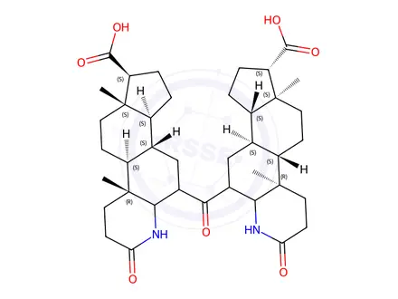 Chemical structure of Finasteride Impurity 45