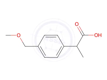 Chemical structure of Loxoprofen Impurity 267