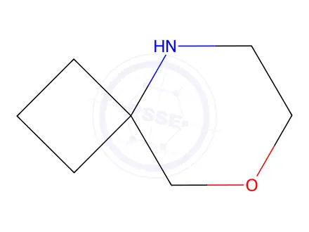 Chemical structure of 8-Oxa-5-azaspiro[3.5]nonane