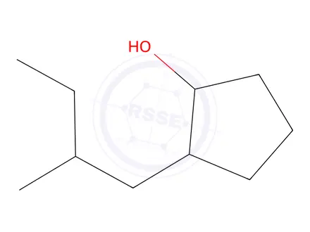 Chemical structure of 2-(2-Methylbutyl)cyclopentan-1-ol