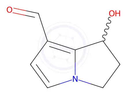 Chemical structure of hydroxydanaidal