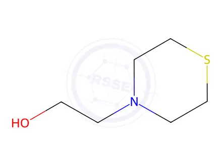 Chemical structure of 2-thiomorpholinoethan-1-ol