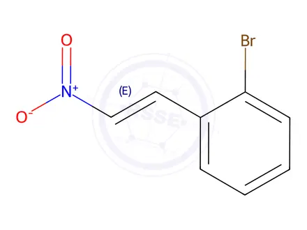 Chemical structure of trans-2-Bromo-β-nitrostyrene