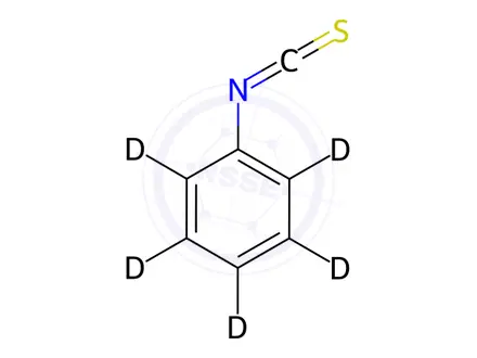 Chemical structure of Phenyl-d5 Isothiocyanate