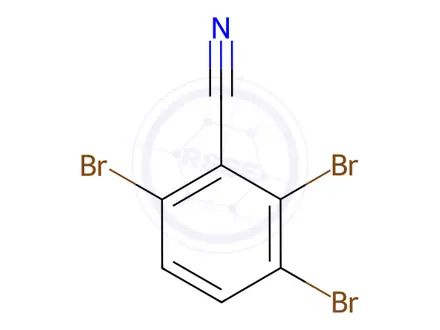 Chemical structure of 2,3,6-Tribromobenzonitrile