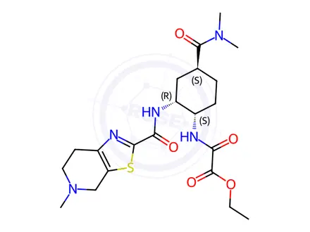 Chemical structure of Edoxaban Impurity 246