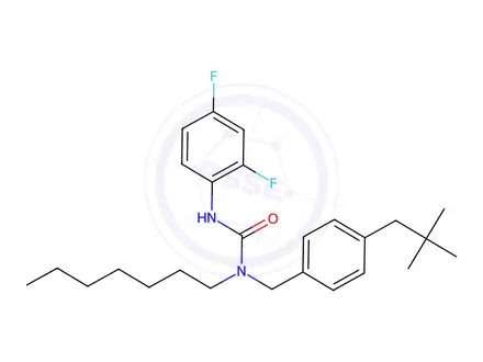 Chemical structure of CAS 96224-26-9 reference standard