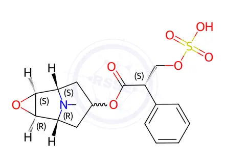 Chemical structure of Hyoscine Impurity 9