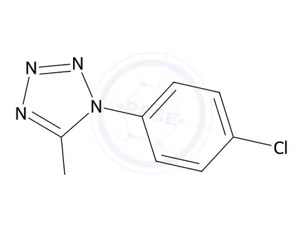Chemical structure of 1-(4-Chlorophenyl)-N,N-dimethyl-1H-tetrazol-5-amine