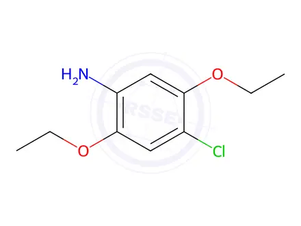 Chemical structure of 4-chloro-2,5-diethoxyaniline