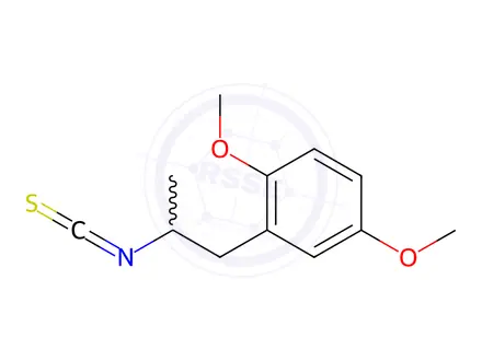 Chemical structure of 2-(2-Isothiocyanatopropyl)-1,4-dimethoxybenzene
