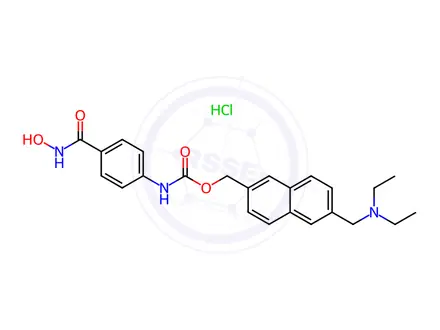 Chemical structure of Givinostat hydrochloride, 98%
