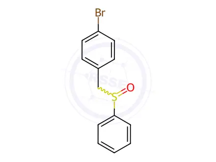 Chemical structure of 1-Bromo-4-[(phenylsulfinyl)methyl]benzene
