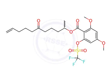 Chemical structure of Zearalenone Impurity 4