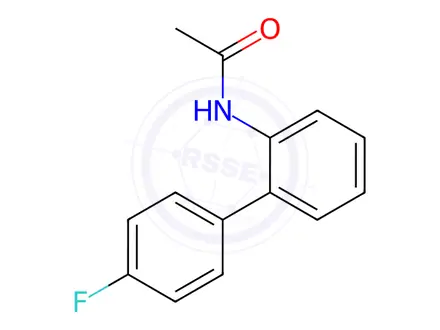 Chemical structure of N-Ac-2-aMino-4'-fluorobiphenyl
