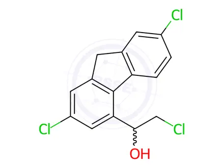 Chemical structure of Lumefantrine Impurity 5