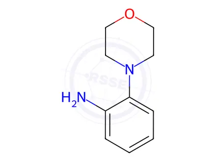 Chemical structure of 2-Morpholin-4-yl-phenylamine