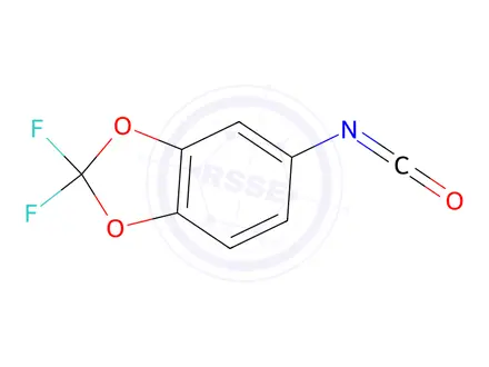 Chemical structure of 2,2-Difluoro-5-isocyanato-1,3-benzodioxole