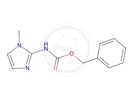 Chemical structure of Benzyl (1-methyl-1H-imidazol-2-yl)carbamate