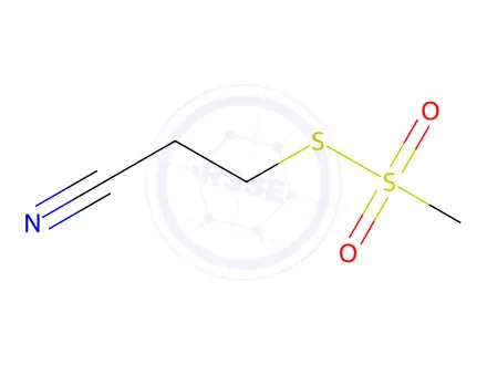 Chemical structure of S-(2-Cyanoethyl) Methanesulfonothioate