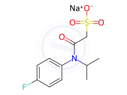 Chemical structure of Flufenacet-ethane sulfonic acid sodium