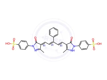 Chemical structure of NEURODYE RH-155