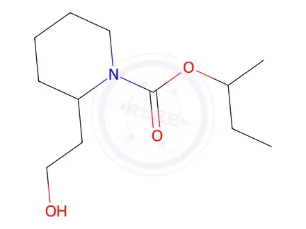 Chemical structure of Picaridin