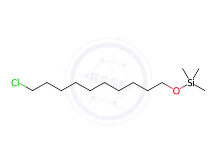 Chemical structure of [(10-Chlorodecyl)oxy]trimethylsilane