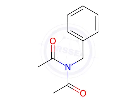 Chemical structure of N-Benzyldiacetamide