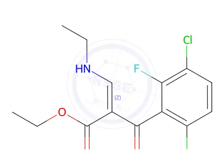 Chemical structure of Pefloxacin Impurity 8