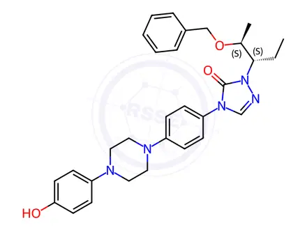 Chemical structure of Posaconazole Impurity 349