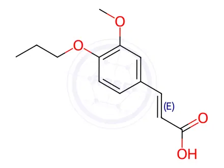 Chemical structure of Cinametic Acid Impurity 3